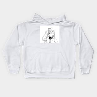 Sheriff Tammy Sketch Kids Hoodie